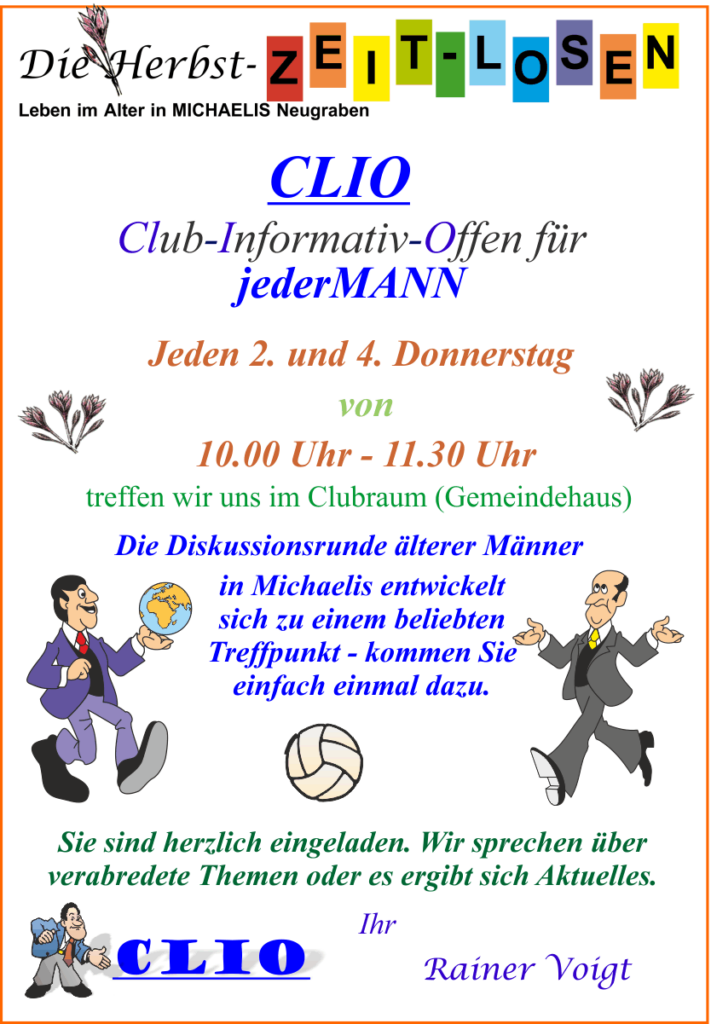 CLIO - Club-Informativ_Offen für JederMann